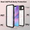 REDPEPPER FS/FM Series For iPhone 17 Air Clear Case Compatible with MagSafe PC TPU PET IP68 Waterproof Phone Cover