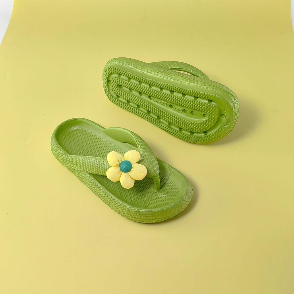 Women's Floral Summer Flip-Flops: Outdoor & Indoor Beach Flats