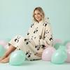Bardzo Miękki Szlafrok Kocobluza Lazy Robe Panda 100 Cm