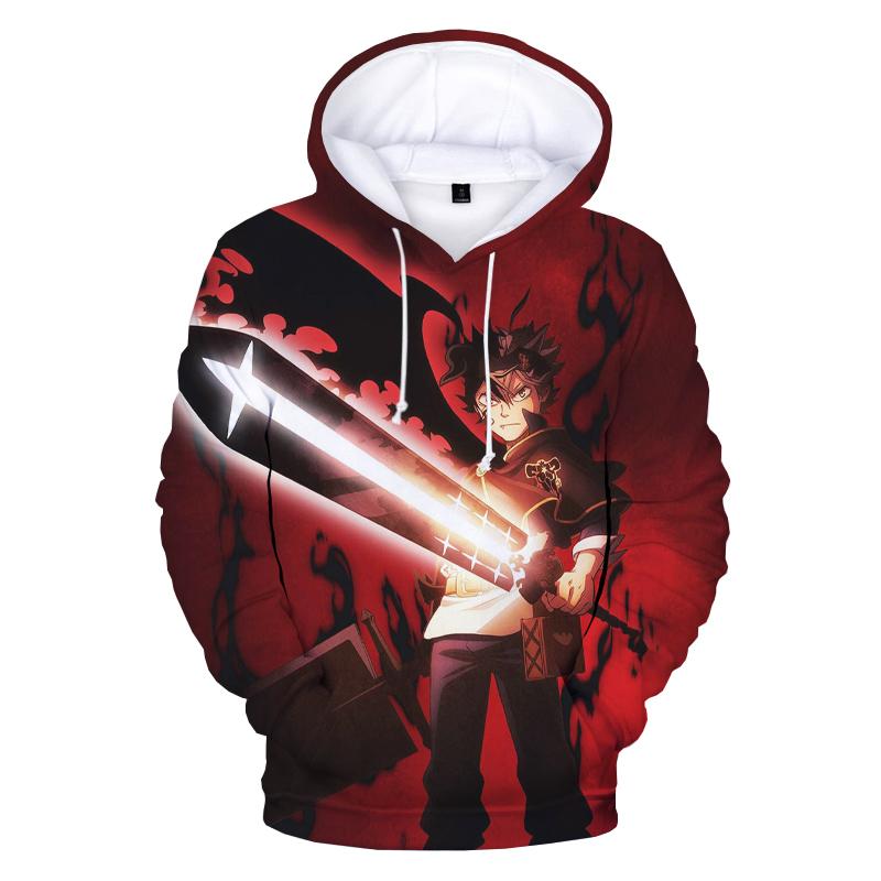 Hot Black Clover 3D Print Hoodie Bărbați/Femei Unisex Harajuku Hanorace cool Băieți/fete Anime Asta Pulover de mărime mare