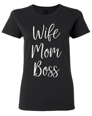 Vrouw Moeder Baas Dames T-shirt Moederdag Mama Leven Nieuwe Mama Voor Mama Leuke Shirts