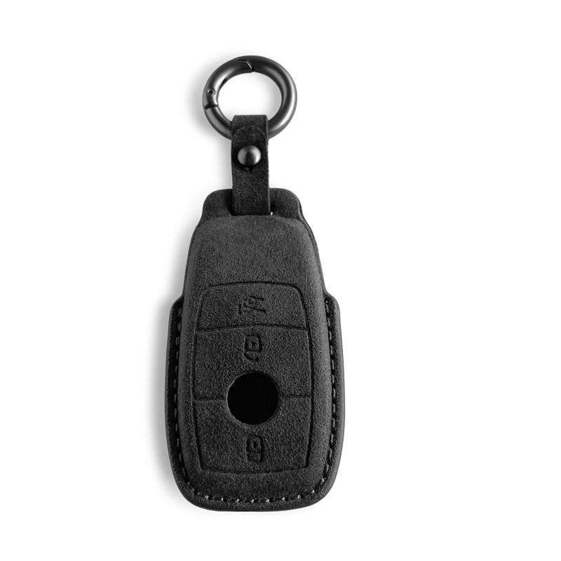 Mercedes Key Case: Compatible with 24 Models Including C260L, E300L, GLC, GLE, S-Class, GLA Car Key Shell Buckle