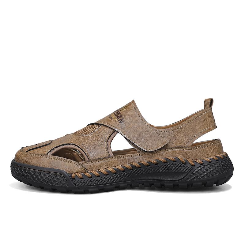 Summer Outdoor Men's Sandals Non-slip Men's Casual Sneakers Comfortable Beach Sandals Plus Size Men's Breathable Wading Sandals