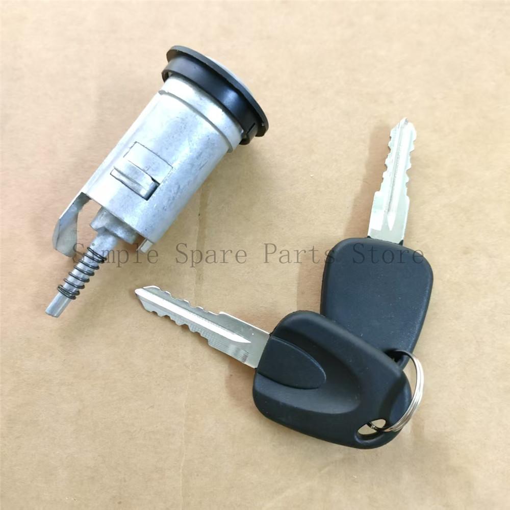 10pcs 94787854 Ignition Key Switch Lock Cylinder + 2 Key For Daewoo S6460003 S6460010 94787858