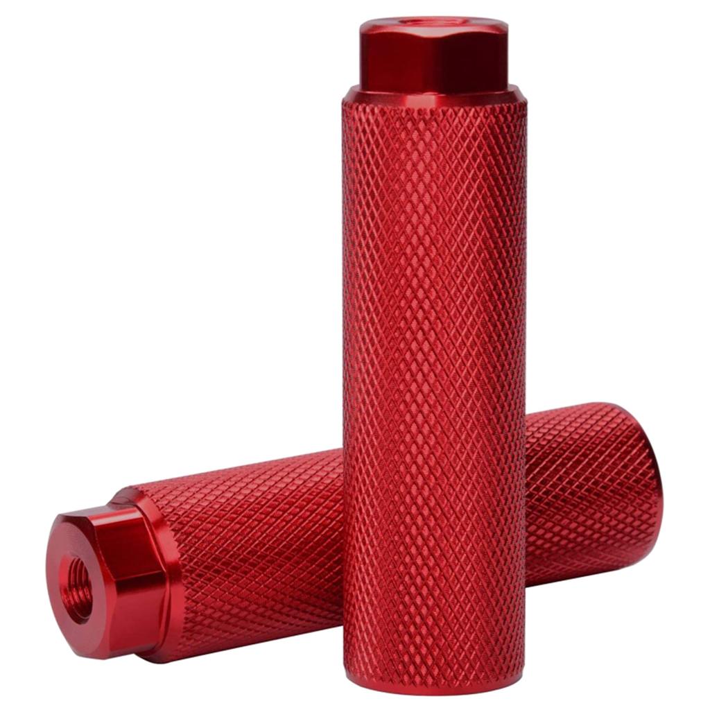 2Pcs Bicycles Foot Rest Stunt Pegs Anti-slip Bikes Rear Feet Stunt Pegs Aluminum Alloy Anti-Skid Bikes Foot Pegs Set