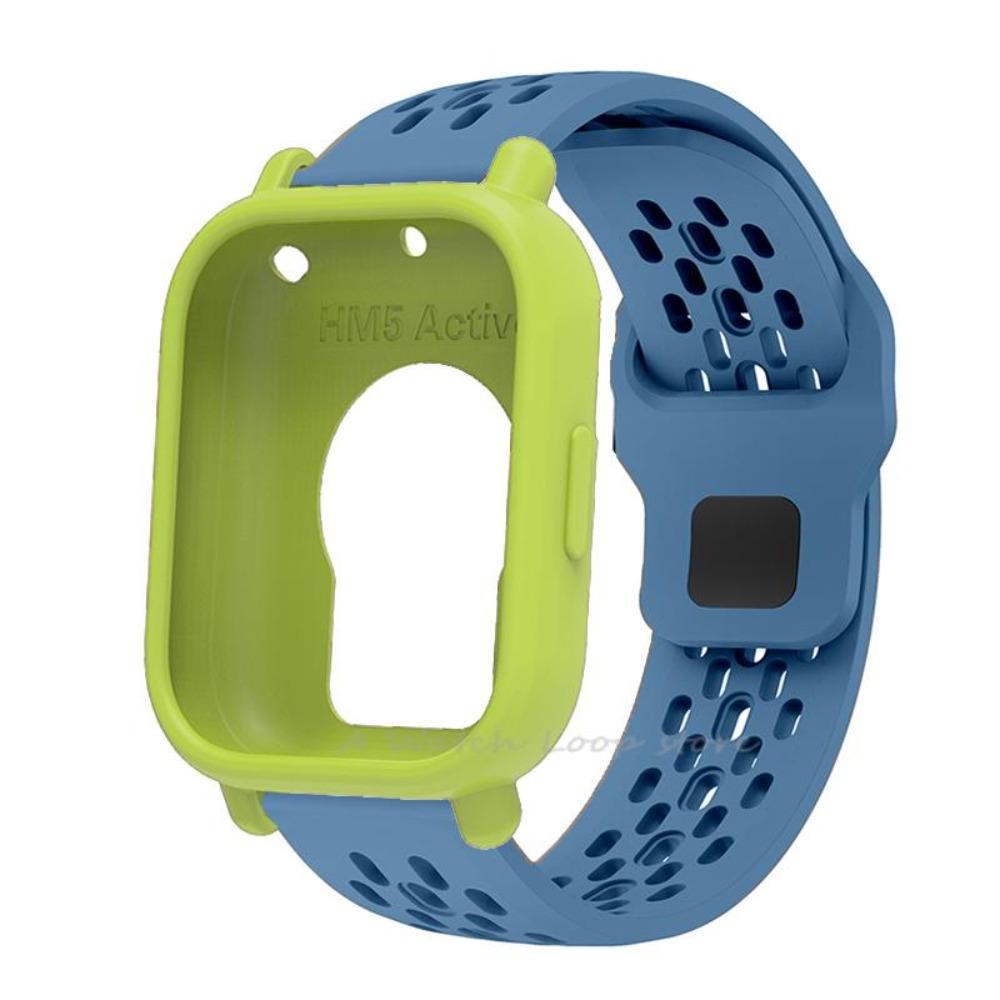 Band+Case For Redmi Watch 5 Active Silicone Strap Cover Sport Wristband Correa For Redmi Watch 5Lite Band Shell Suit Accessories