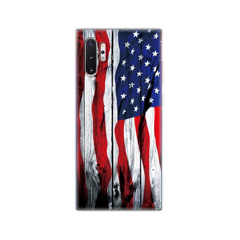 Silikonový kryt na telefon Pro Samsung Galaxy Note 10 Note10 Pouzdro Měkký TPU Zadní kryt Pro Samsung Note 10 plus fundas Coque nárazník