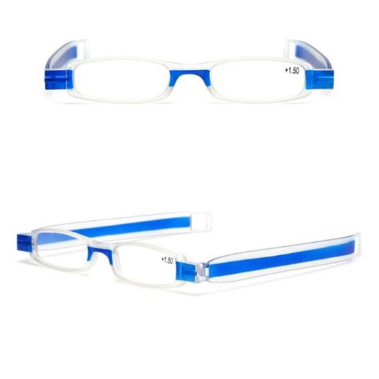 Lightweight 360 Degree Rotation Presbyopic Foldable Reading Glasses Eyewear