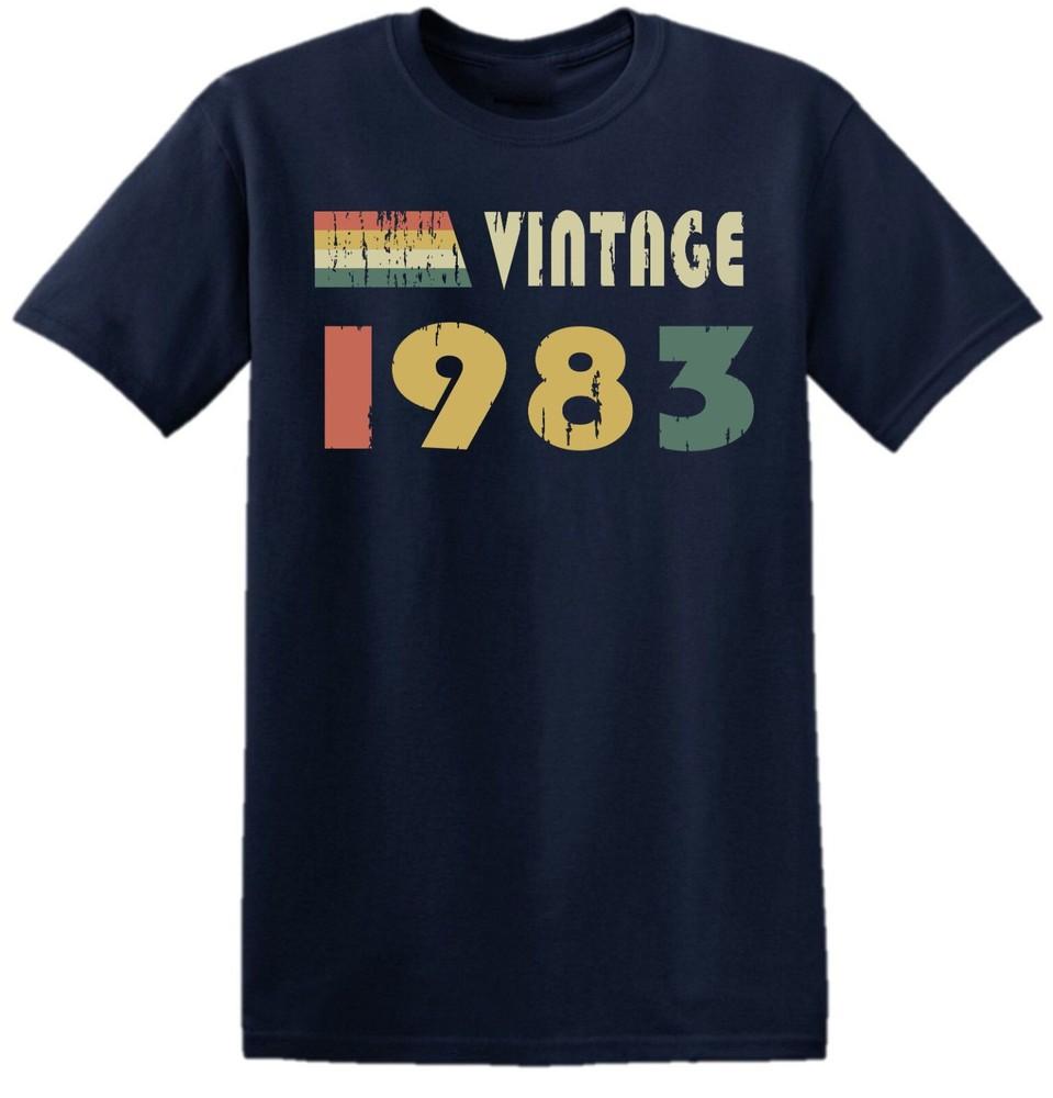40th Birthday Tshirt Gift Vintage 40 Years Old Born In 1983 Funny Top T Shirt