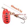 Rotating Hand-Cranked Sequin Blade Spinner Lure Set
