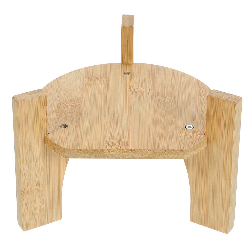 Bamboo Material Sturdy Beverage Dispenser Stand Water Drink Holder Rack Fish Tank Base Plant Stands Indoor Home Decor