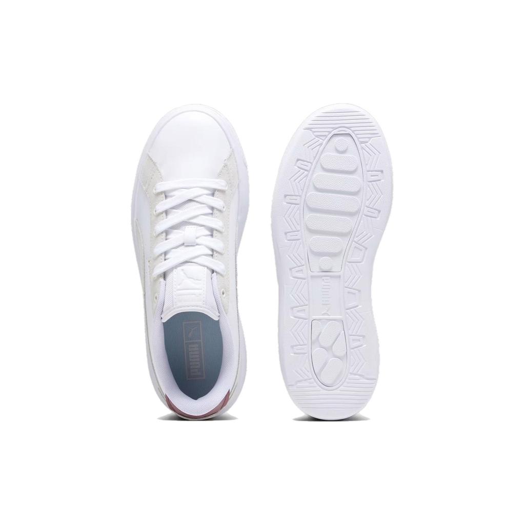Puma Osl Pro Fashion Casual Low Top Skate Shoes Unisex Sneakers White Gray Red 392055-05