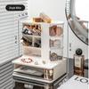 Multifunctional Skincare and Jewelry Organizer with Drawers