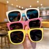 Candy Color  Sunglasses for Kids Folding Large Frame Sunglasses Children's Folding Glasses
