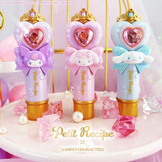 SHOBIDO - Цветной бальзам для губ Sanrio Petit Recipe Kuromi