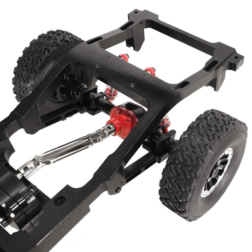 6pcs Metal RC Car OP Rear Axle Black Red Silver Fixing Plate Kit  RC Accessories