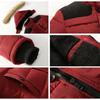 Winter New Men Warm Cotton Jacket Coats Windbreak Thick Warm Fur Collar Hooded Parka Down Jackets Outerwear Thick Male Warm Overcoat Wool Liner Coat
