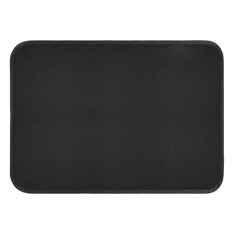 Fire Pit Mat Indoor Thicken Heatproof Mat 60x40CM Oil Proof Waterproof Floor Protector Fiberglass Texture for BBQ Grills