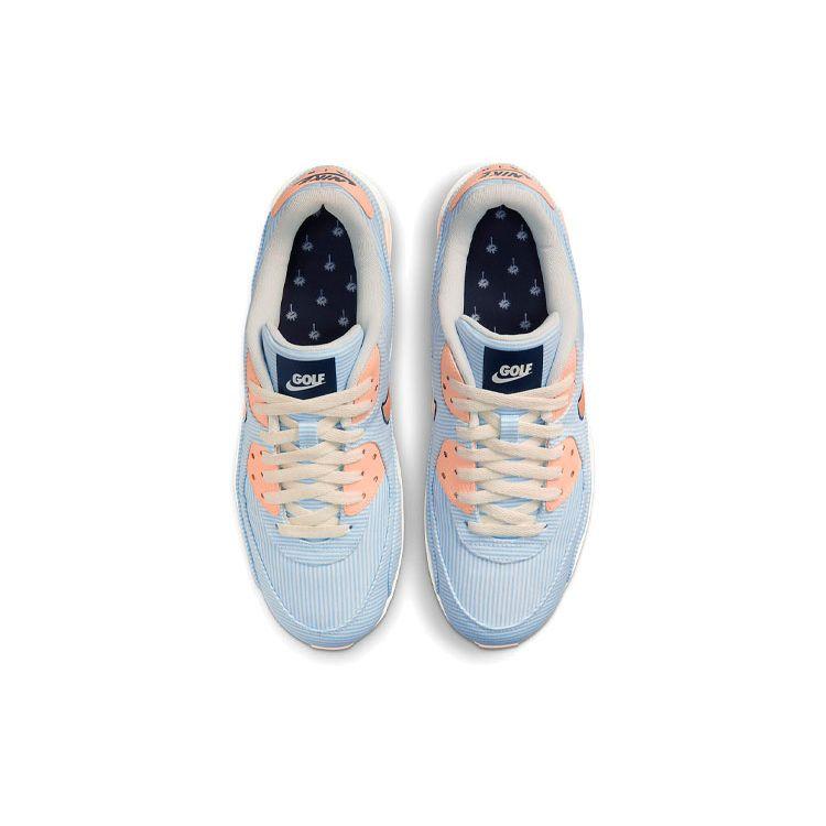 Nike Air Max 90 Golf NRG Seersucker Unisex Sneakers Blue Hydrogen-Blue Sail CZ2435-424