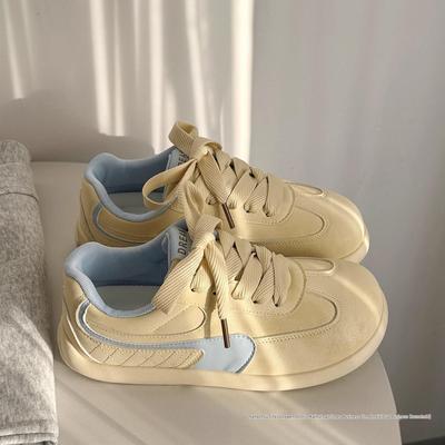 Women's 2025 Spring Thick-Soled Versatile Lightweight Skate Shoes - College Style Forrest Gump Trainers
