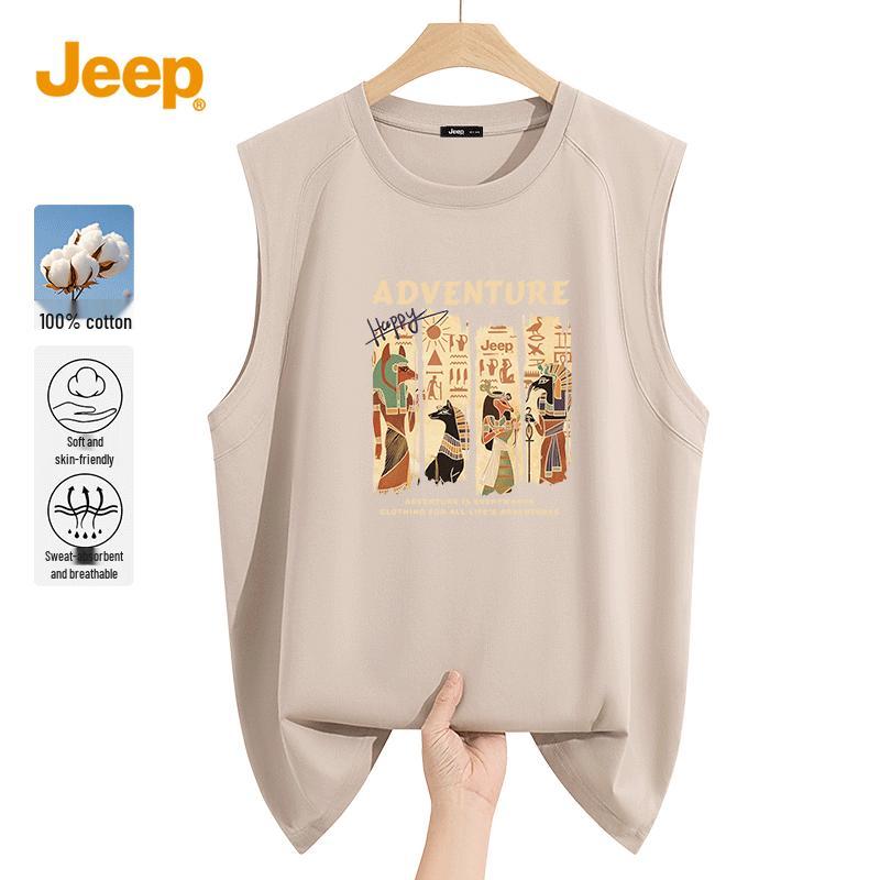 

JEEP Men s Cotton Sleeveless Tank Top Z 2XL