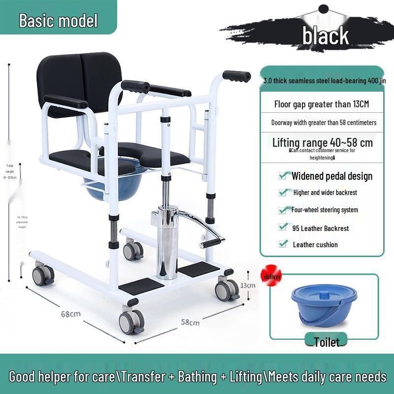 Home Use Hydraulic Lift for Elderly and Bedridden Patient Transfer