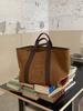 Vintage Suede Large Capacity Tote Bag Minimalist Shoulder Handbag Women's Oversized Soft Shopping Tote