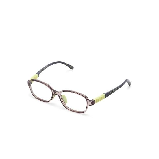 Intellilens Squarish Oval Kids Computer Glasses for Eye Protection with Lens Cleaner Solution for Spectacles  Blue Light Filter Glasses |  (46-15-130)