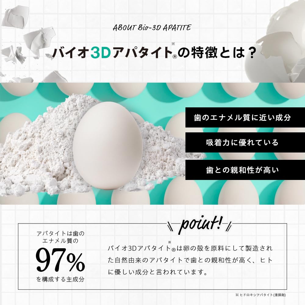 Dr.Oral 3D Tone-Up Powder Toothpaste Bio 3D Apatite 25g Prime Mint