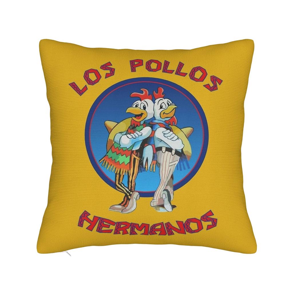 Los Pollos Hermanos Kissenbezug Bequemer Kissenbezug für Sofa Heimdekoration Lustiger Kissenbezug