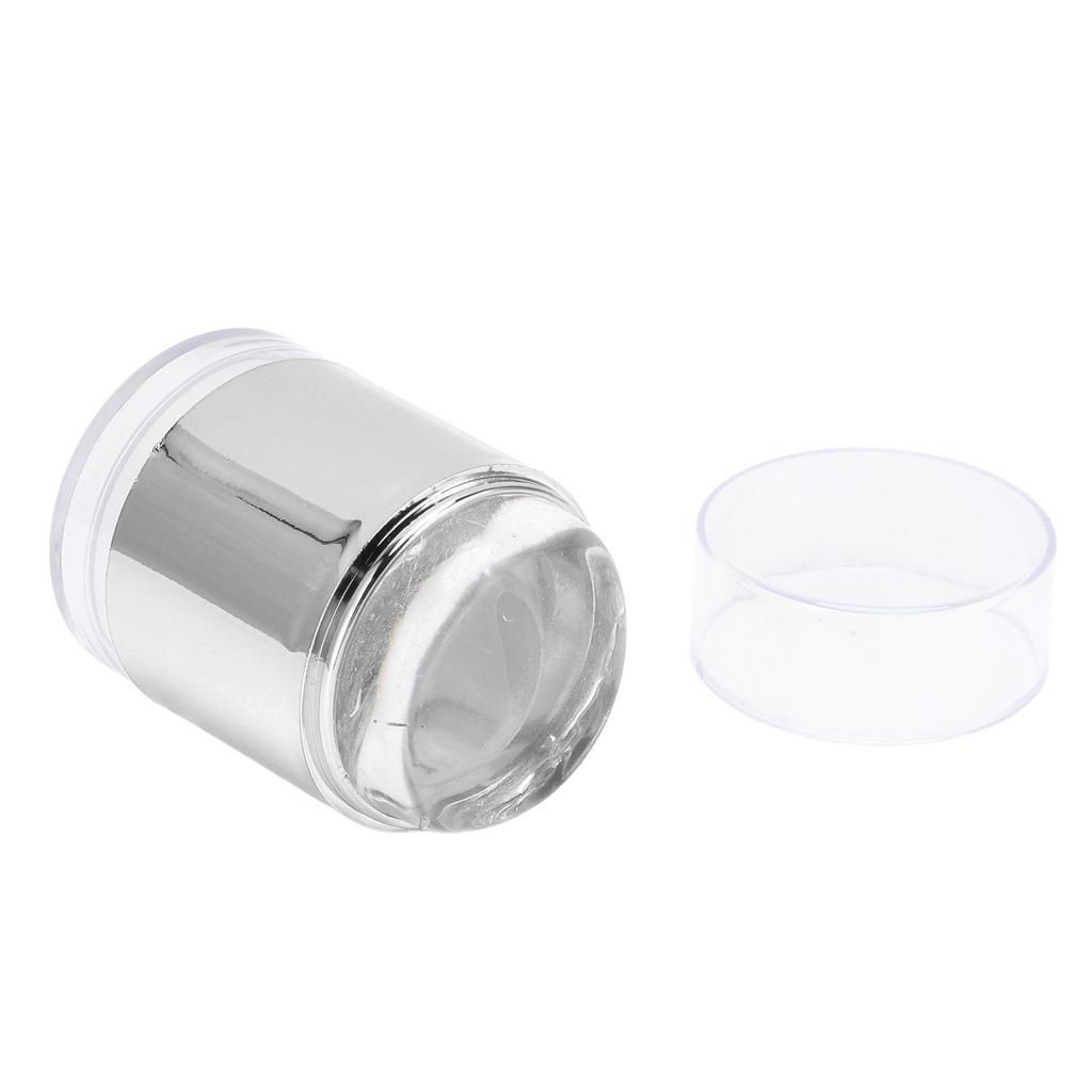 Nail Art Stamper Kit Strong Adhesive Clear Double Headed Nail Art   Stamper with Lace Floral Pattern Board