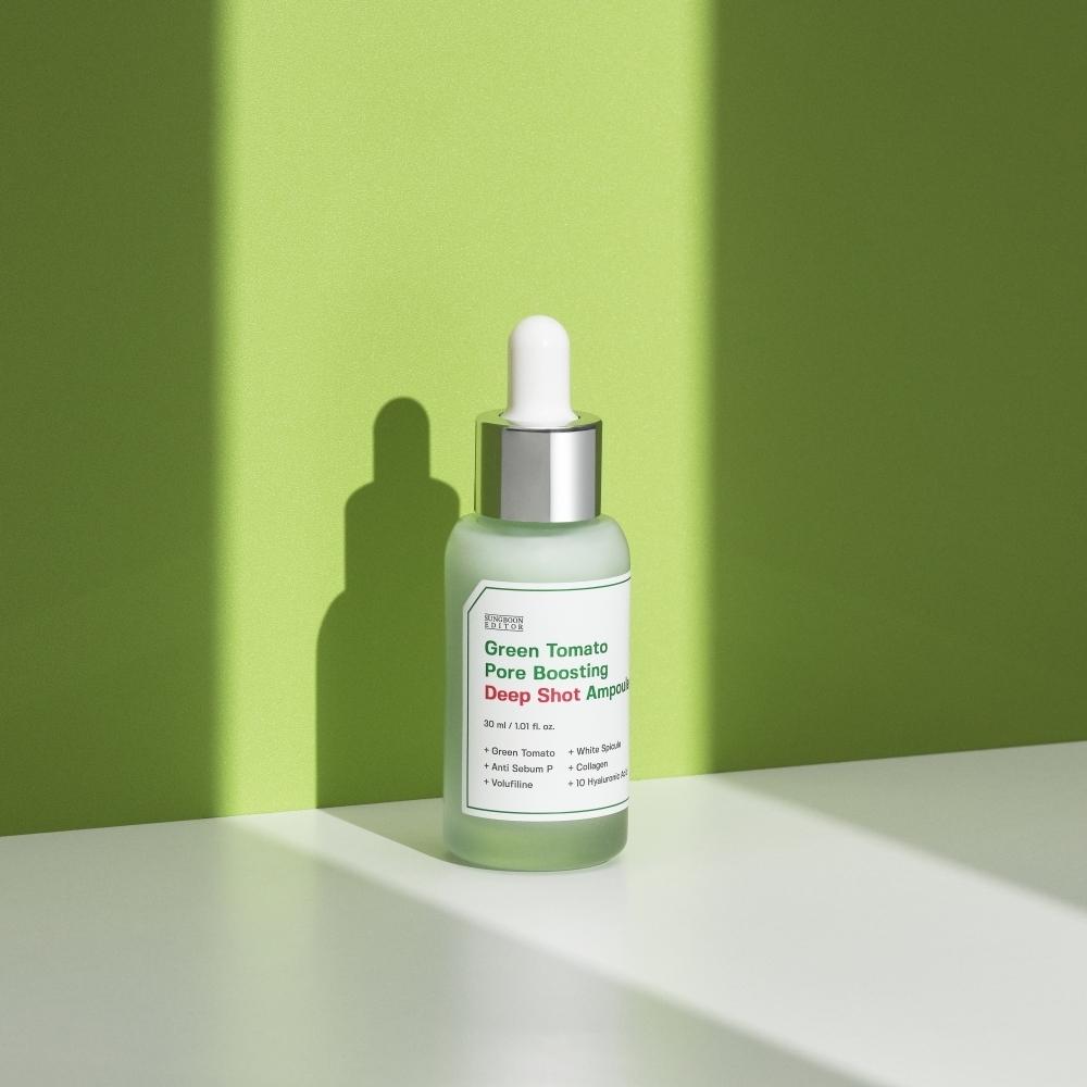 Ingredient Editor [Deep Pore Care] Ingredient Editor Green Tomato Pore Boosting Deep Shot Ampoule 30ml