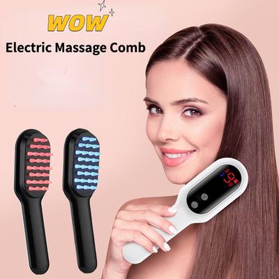 Electric Hair Growth Comb Infrared Laser Hair Care Style Anti-Hair Loss Hair Red Light Treatment Head Massager Hair Brush