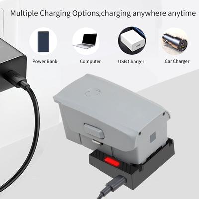 Carregadores de Bateria para Drones Durabilidade Carregamento Rápido QC3.0 Porta USB para Baterias de 13,2V e 12,6V Hub de Carregamento