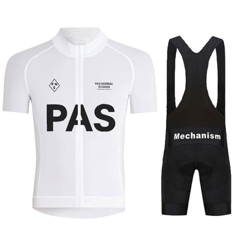 Mens Cycling Jersey Bib Shorts Set Breathable Quick-Dry Bike Apparel Road Mountain Trail Riding
