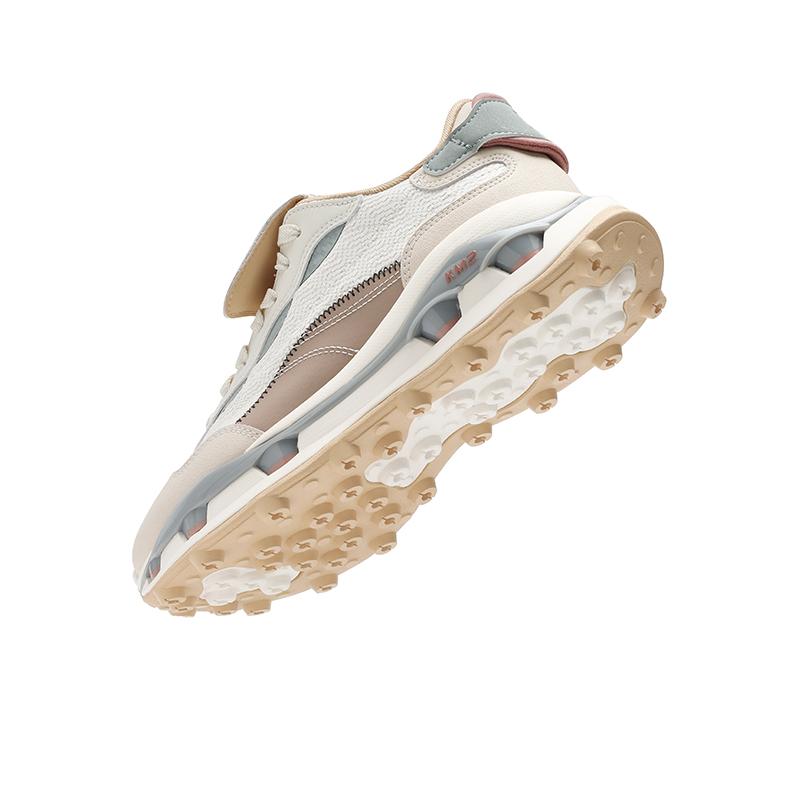 New FILA KM2 Stackable Shoe 2 Low Top Casual Shoes Women's White Pink Yellow F12W513102FGT