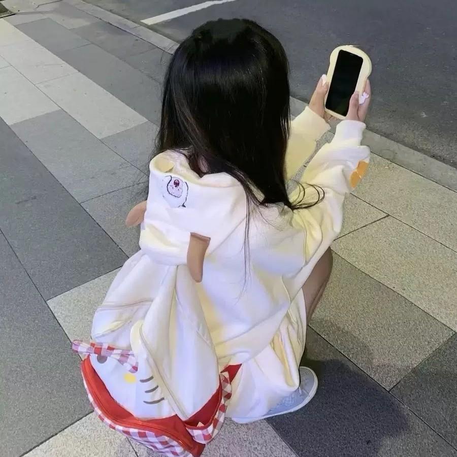 Plaid With Backpack Large Capacity And Anti Splash Design Zipper