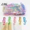 Colorful Metal Clips Musical Note Paper Clips, Treble Clef Decorative Office Clamps Fasteners, Creative Bookmarks for Documents School Notes