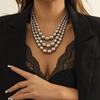 Exaggerated Thick Chunky Multi Layered Clavicle Necklaces Neck Jewelry Choker Necklace