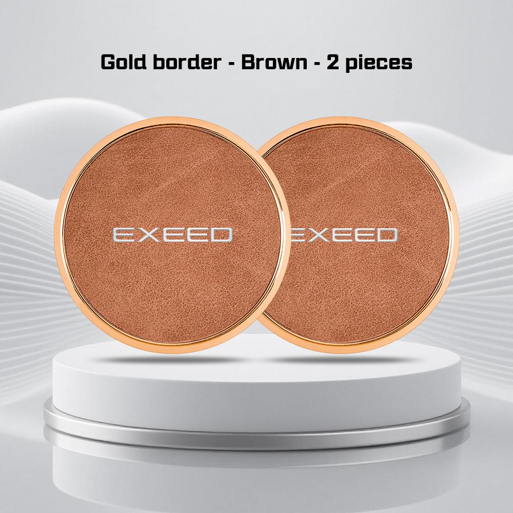 Universal Car Cup Holder Coaster Anti-slip Water-proof Cup Mat For Chery Exeed RX Txl Tx Lx VX Tiggo 4 5X 7 Pro 8  Accessories