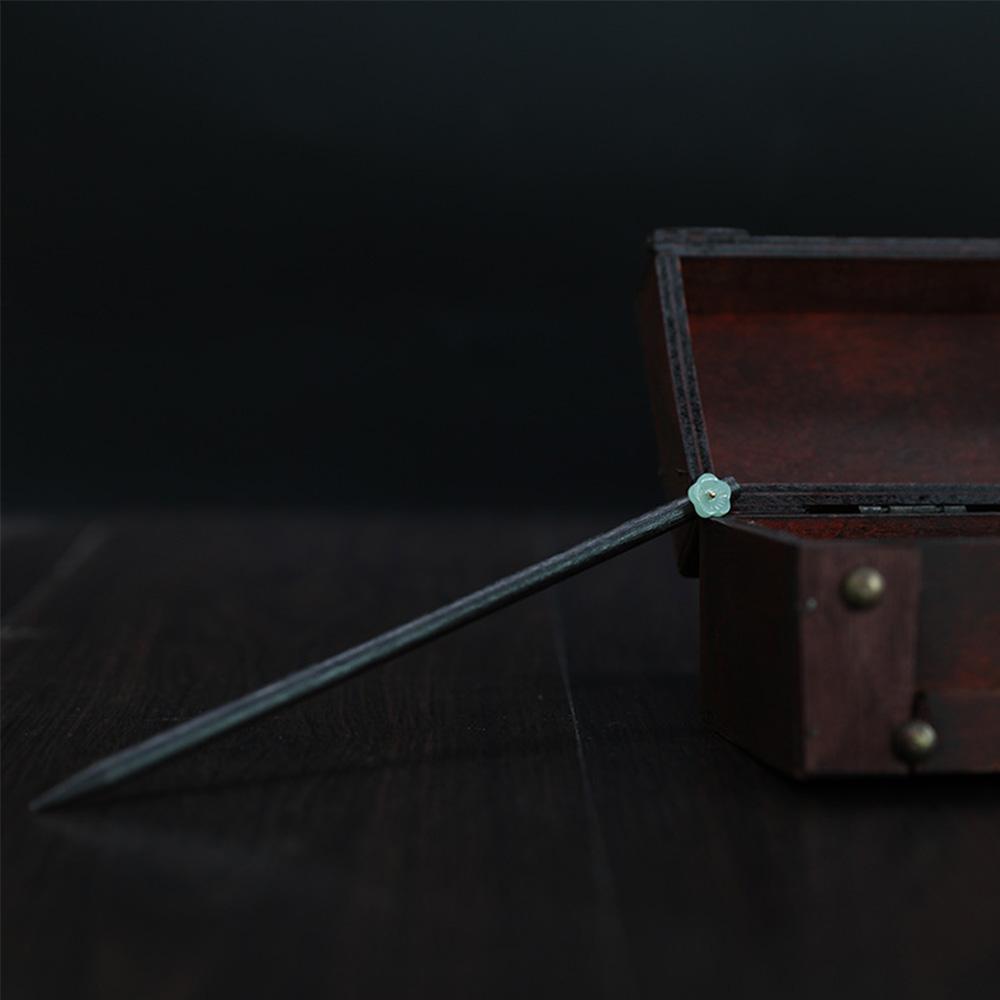 Vintage Hanfu Chinese Style Disk Hair Wooden Hairpin Flower Hairpins Hair Sticks Hair Accessories