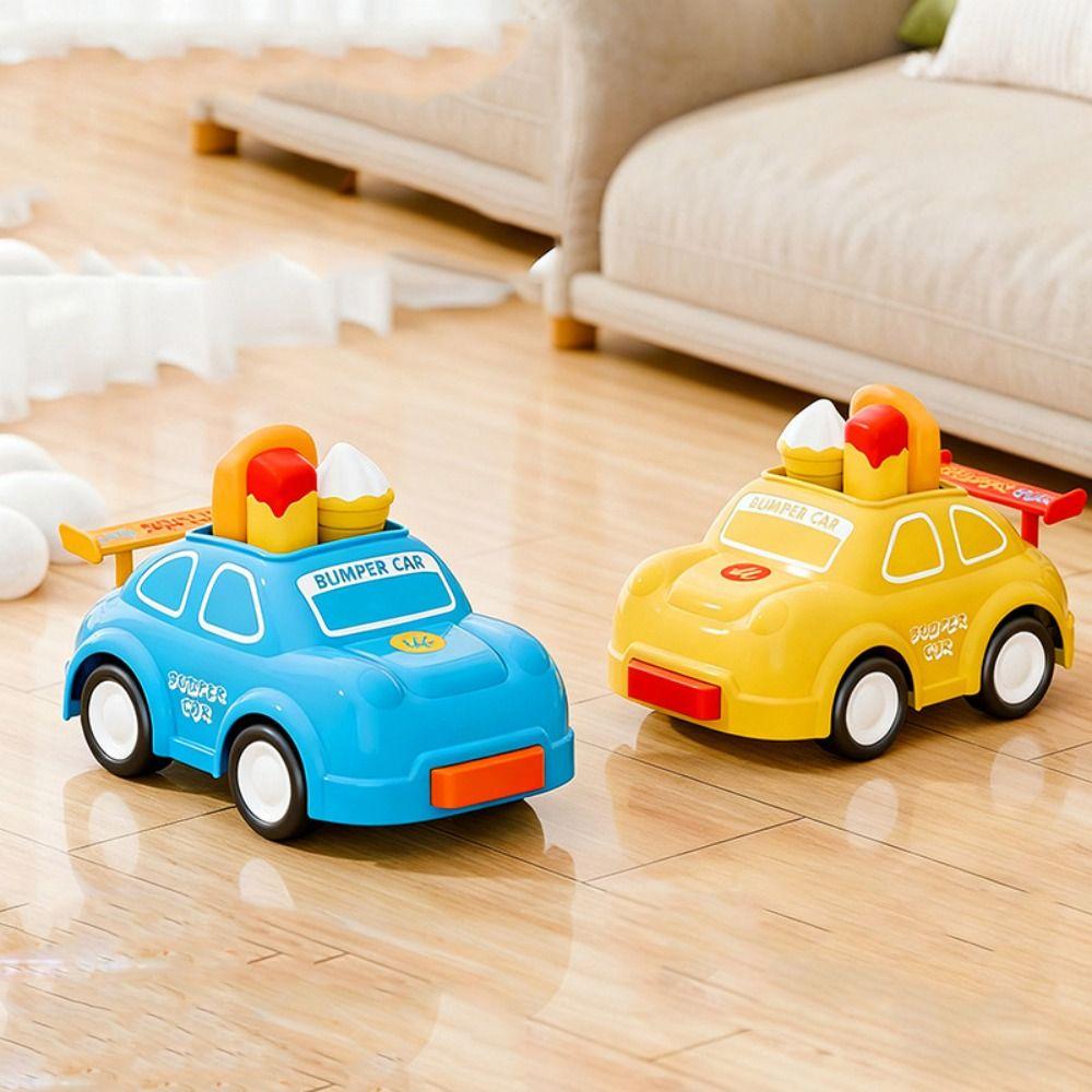Inertia Power Car Figurines Miniatures Metal Pull Back Pull Back Cars Model  Children's Boy Toy