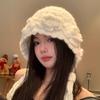 Handmade Knit Hat For Women With Pearl Tassels And Wide Brim For Autumn Winter Fashion