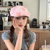 Sheein Hat Industry Smudged Love Forward Hat Women's Casual Versatile Face Showing Little Beret Painter Newsboy Hat