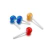 50Pcs/Lot 14x6mm Colorful Acrylic Lollipop Charms Pendants for DIY Earrings Necklace Jewelry Making Accessories Supplies