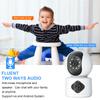 Tuya 8MP 5G Wifi Innenobjektiv Babyphone Farbnachtsichtkamera 4k Dual-Screen Auto-Tracking Videoüberwachung