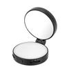 Magnetic Selfie Light Portable Dimmable LED Fill Light for Live Streaming Video Recording Makeup Black
