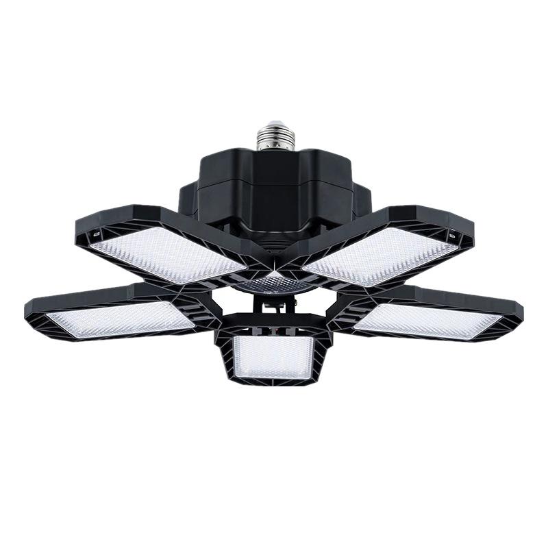 18000LM 150W Faltbare LED-Birnen E27 Garagenlicht Verstellbar Mehrpanel Markt Geschäft Deckenleuchte Für Werkstatt Lagerbeleuchtung