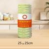 20 Pcs/Roll Thickened Microfiber Kitchen Wipes Roll Disposable Reusable Oil Absorbent Cleaning Cloth