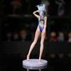 23CM Anime Game Azur Lane Sunaokami Shiroko Swimsuit Deadpool Anime Model Plaything Standing Posture Present Collection Action Figure